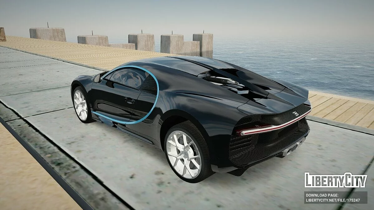 Bugatti Chiron / GTA San Andreas