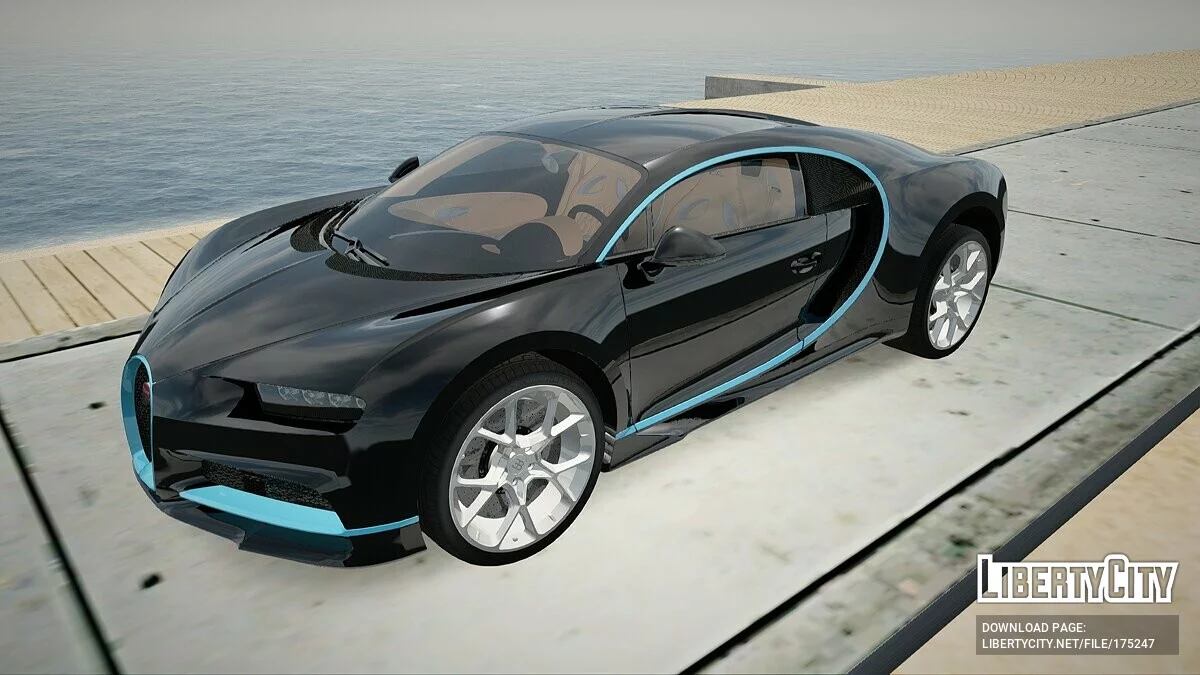 Bugatti Chiron / GTA San Andreas