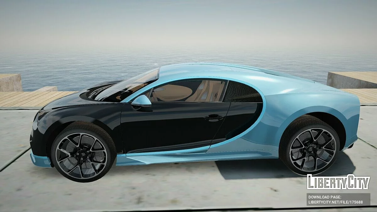 Bugatti Chiron / GTA San Andreas