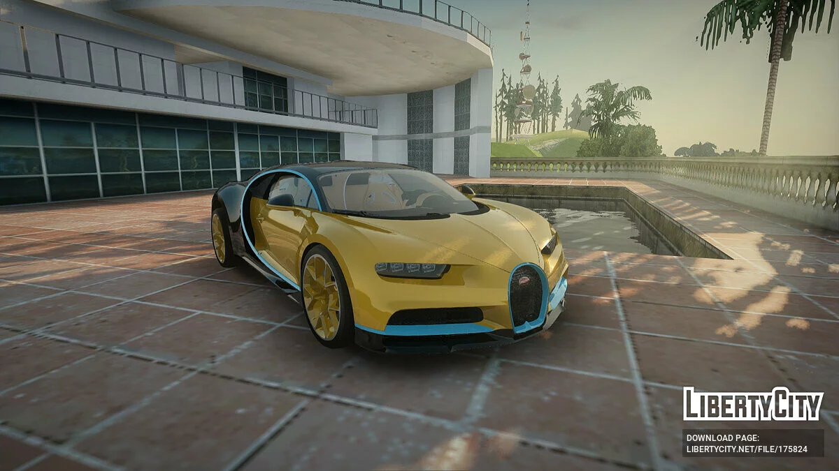 Bugatti Chiron / GTA San Andreas