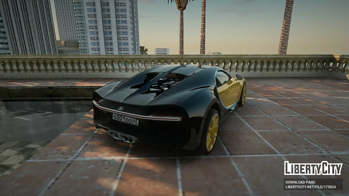 Bugatti Chiron / GTA San Andreas