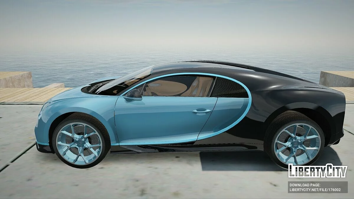 Bugatti Chiron / GTA San Andreas