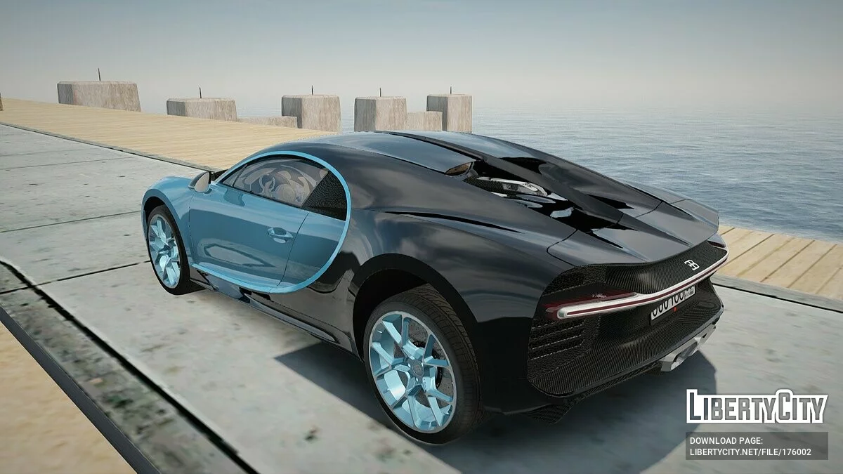 Bugatti Chiron / GTA San Andreas
