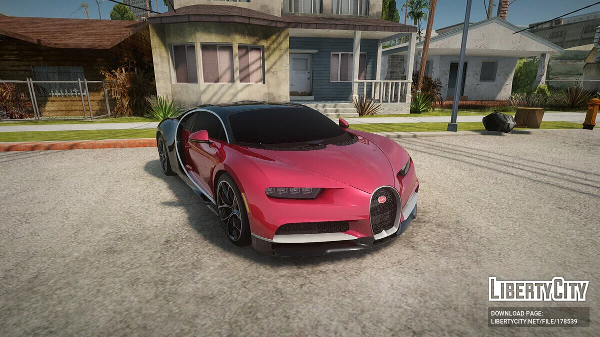 Bugatti Chiron / GTA San Andreas