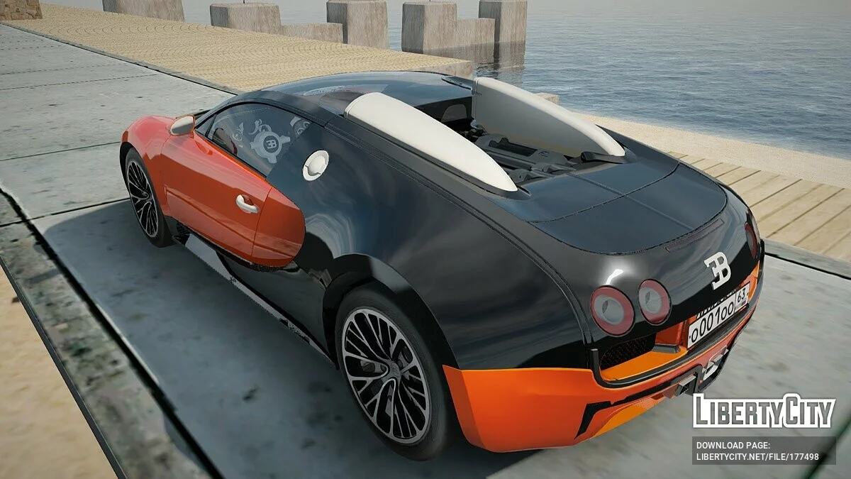 Bugatti Veyron / GTA San Andreas