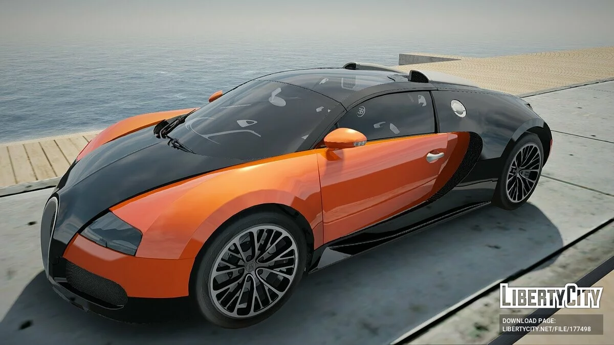 Bugatti Veyron / GTA San Andreas