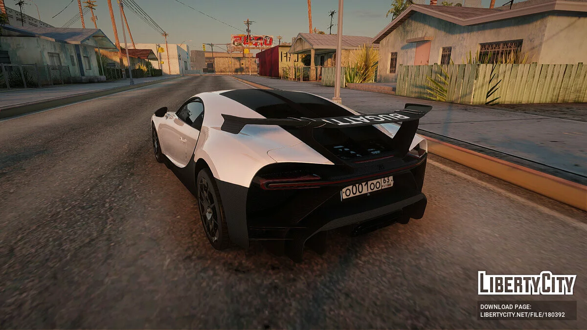 Bugatti Chiron / GTA San Andreas