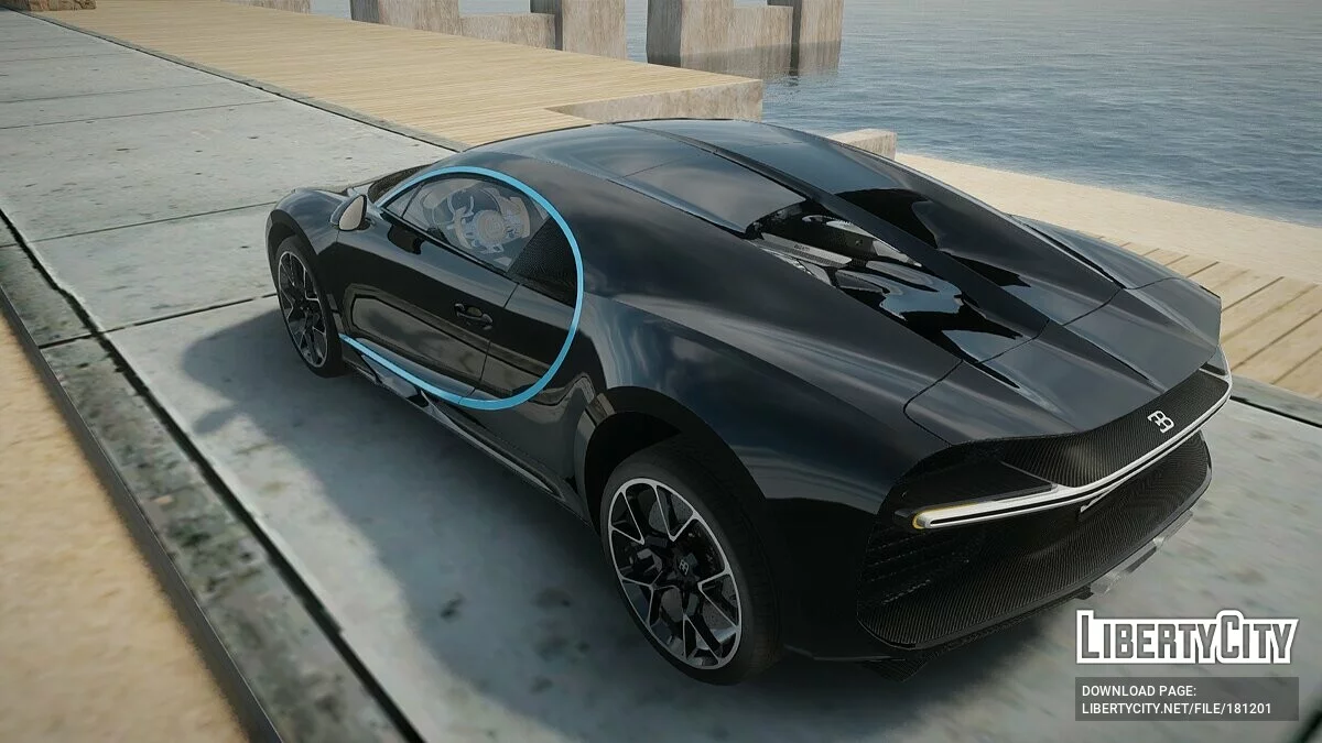 Bugatti Chiron / GTA San Andreas