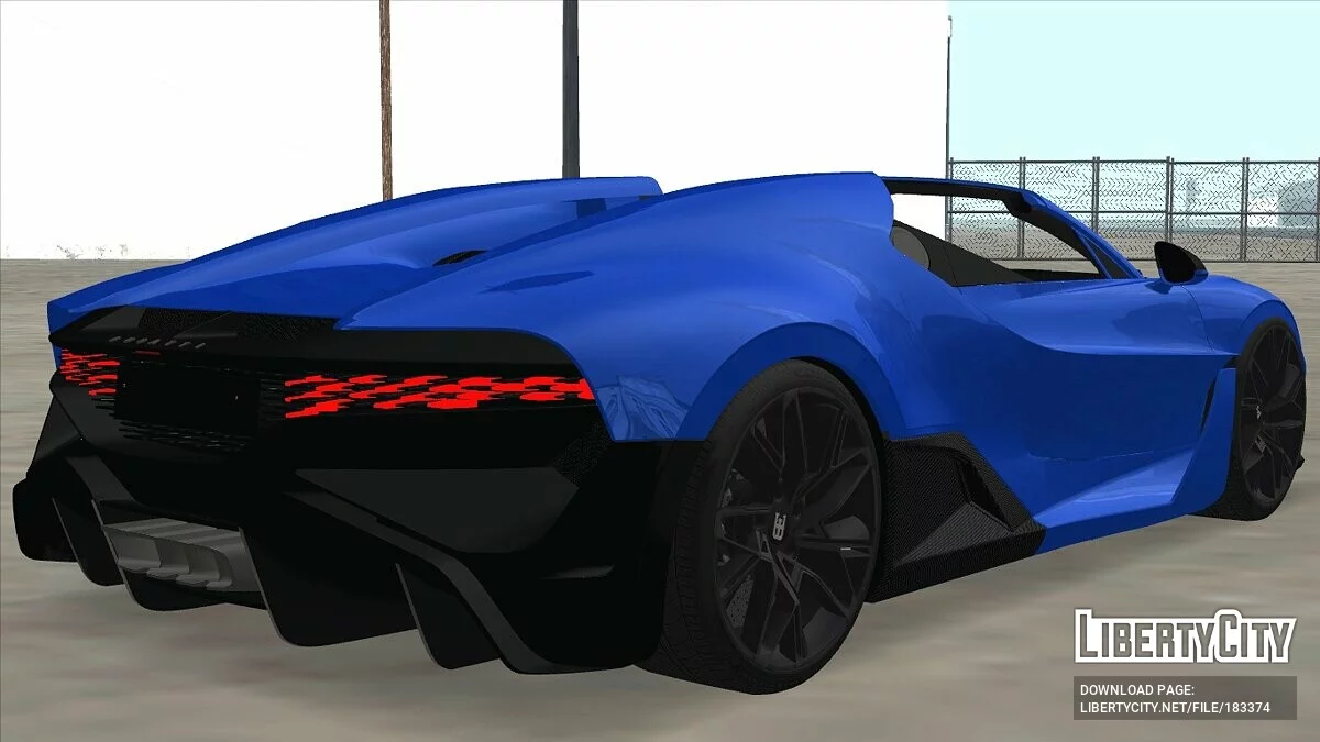 Bugatti Divo / GTA San Andreas