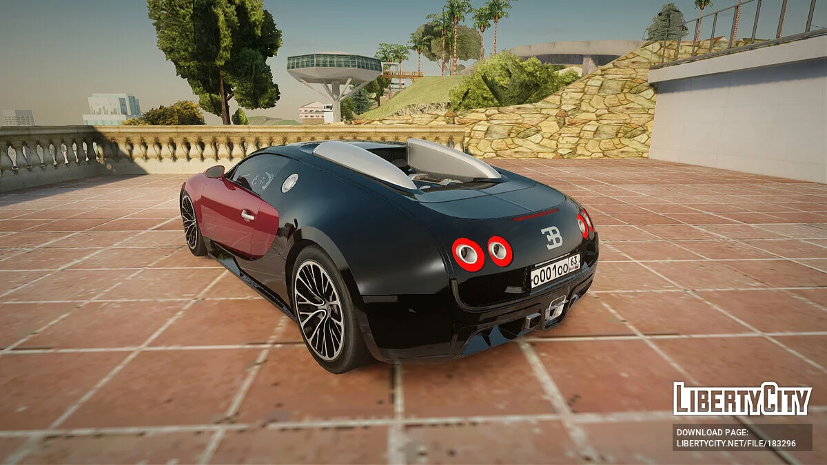 Bugatti Veyron / GTA San Andreas