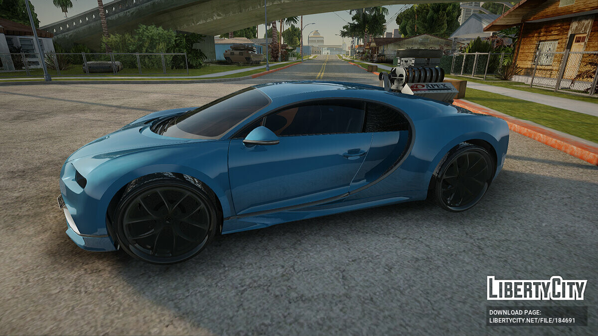 Bugatti Chiron для GTA San Andreas - Картинка #3