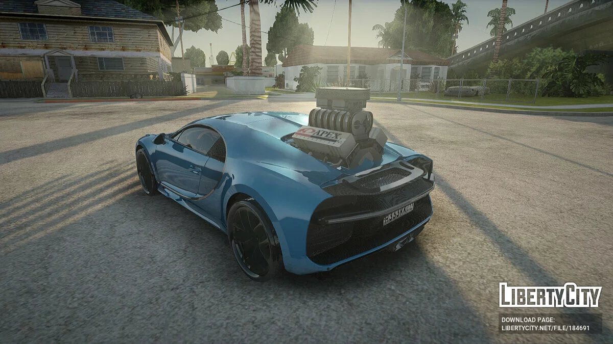 Bugatti Chiron / GTA San Andreas