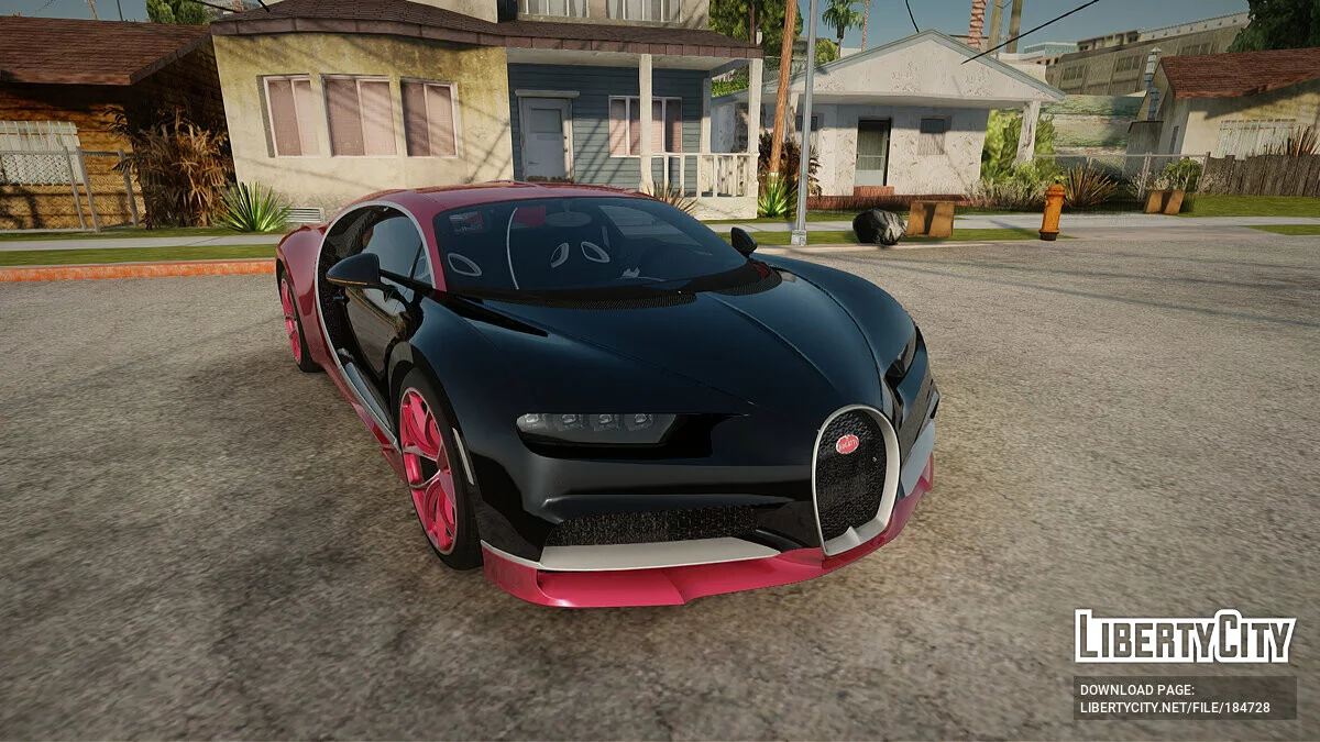Bugatti Chiron / GTA San Andreas