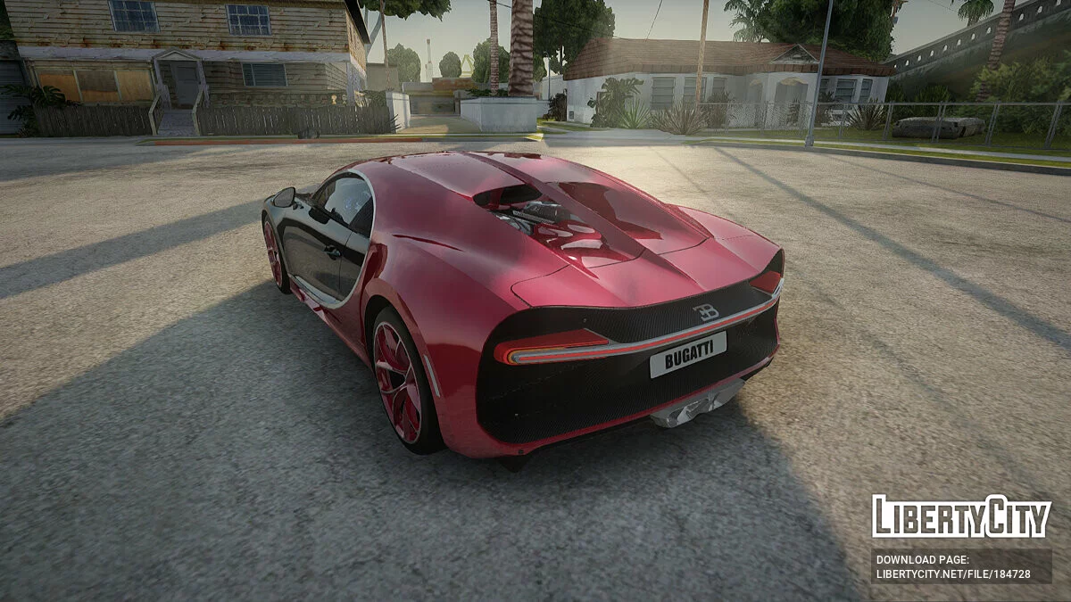 Bugatti Chiron / GTA San Andreas