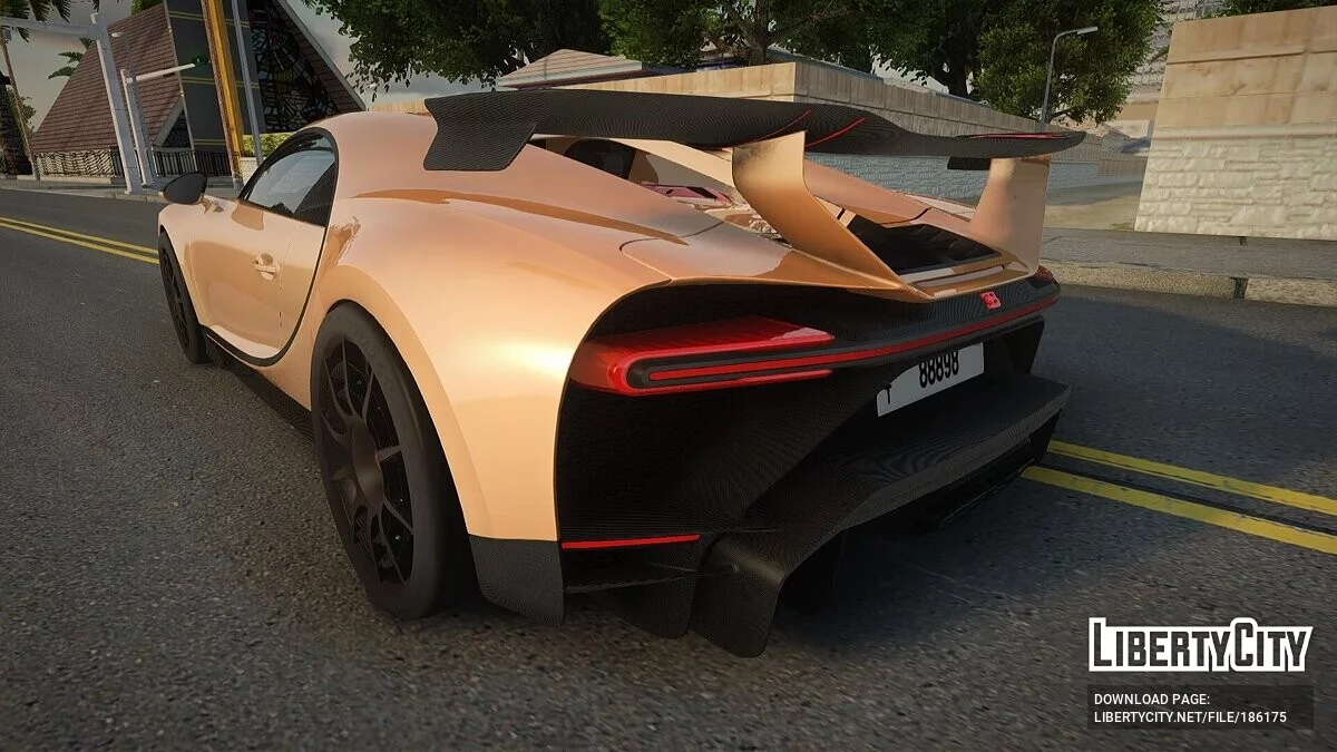 Bugatti Chiron Pur Sport Andrew Tate / GTA San Andreas