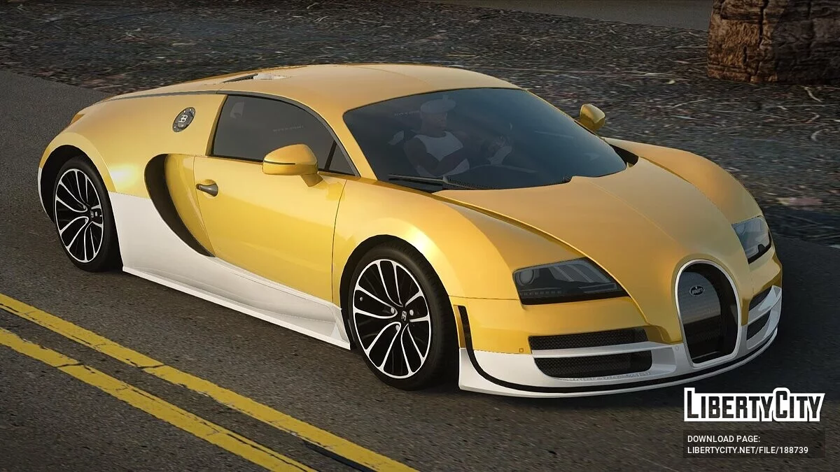 2011 Bugatti Veyron Super Sport / GTA San Andreas