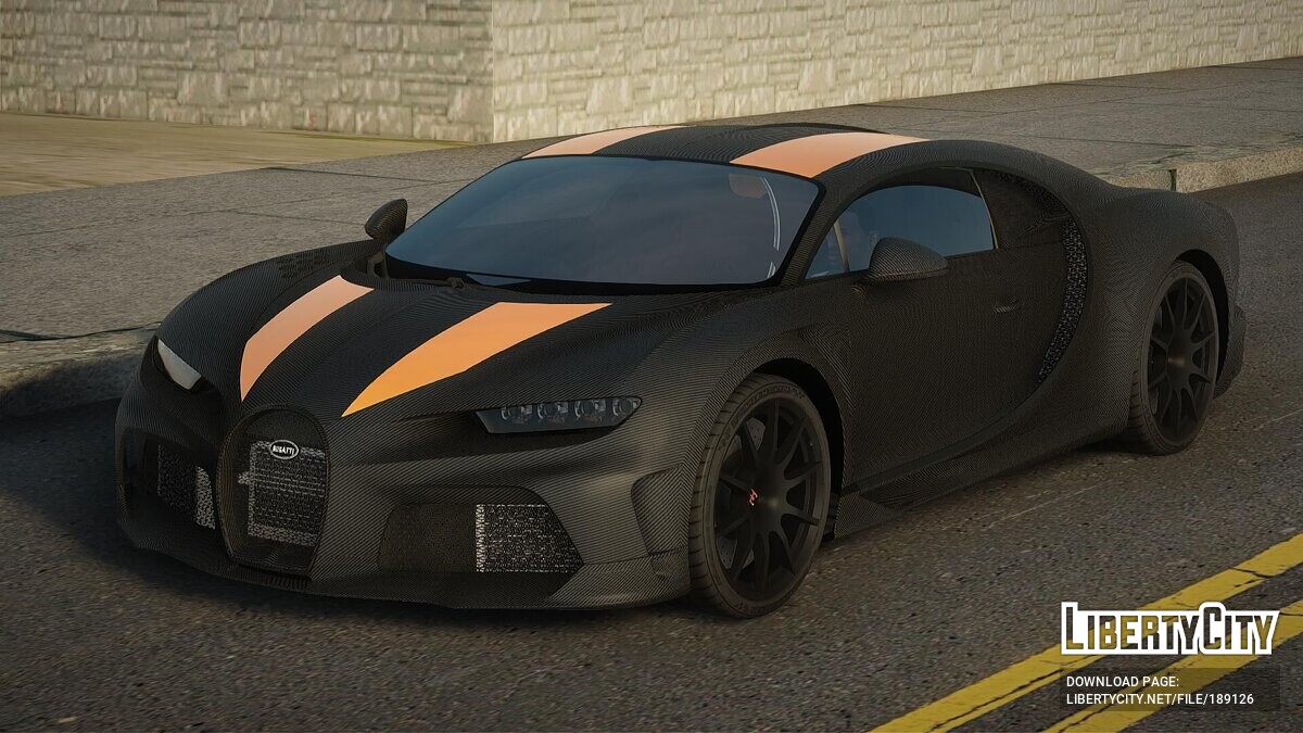 Скачать 2020 Bugatti Chiron Super Sport 300+ для GTA San Andreas