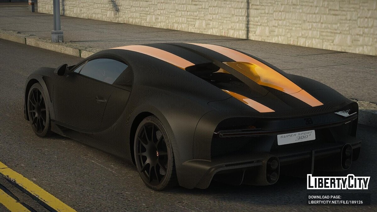 Машина Bugatti 2020 Bugatti Chiron Super Sport 300+ для GTA San Andreas