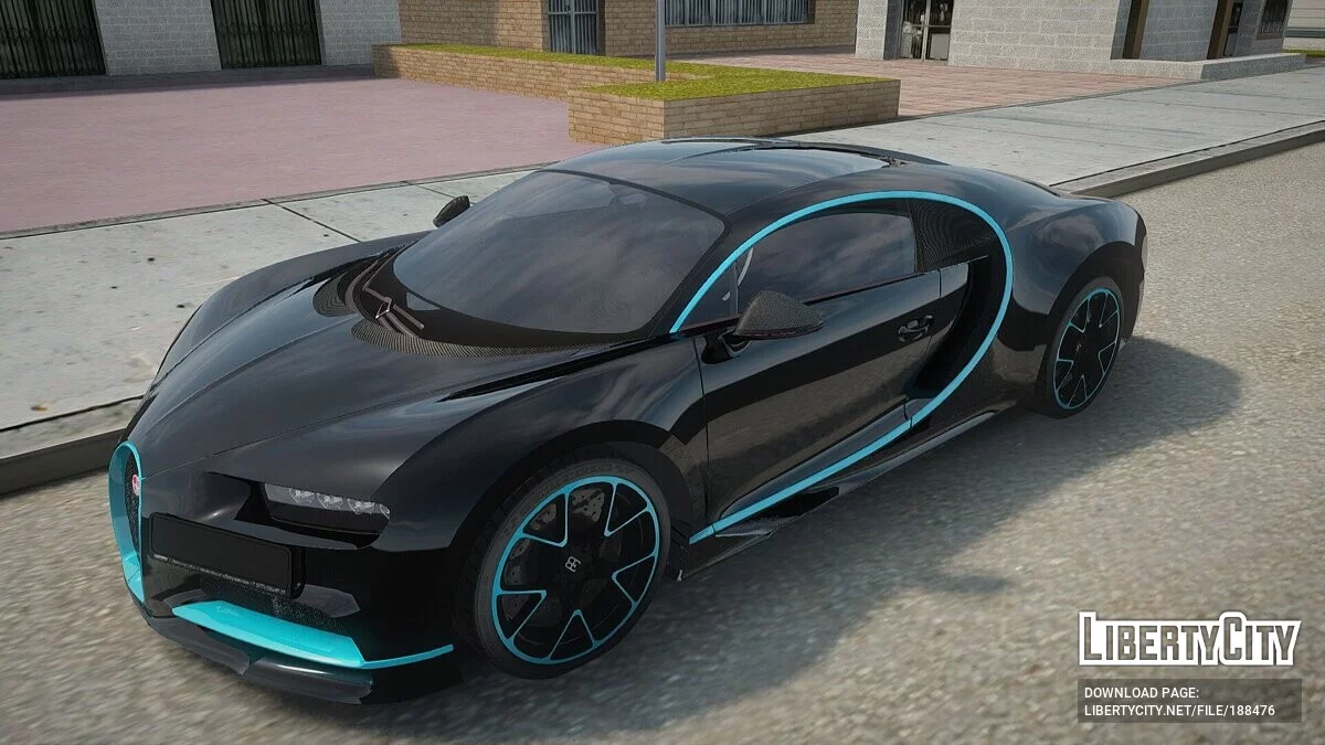 Bugatti Chiron / GTA San Andreas