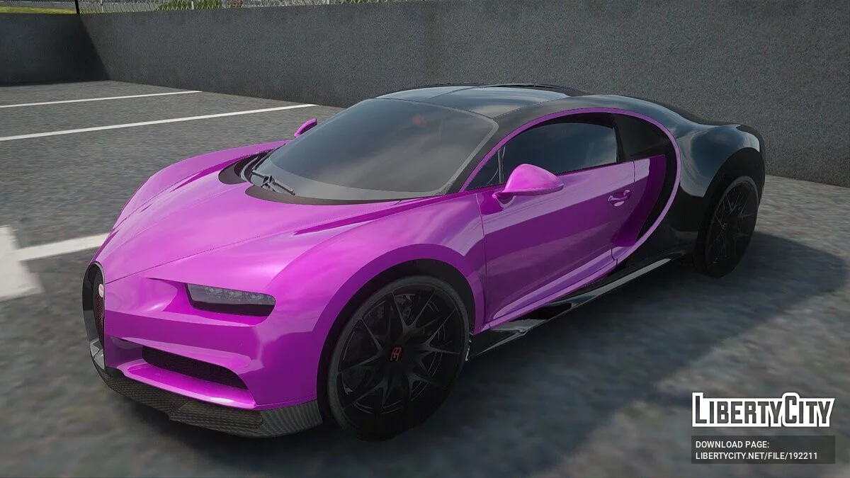 Bugatti Chiron / GTA San Andreas