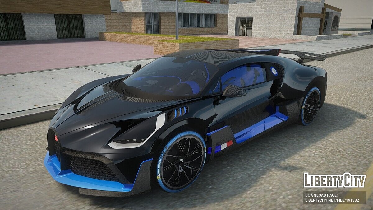 Машина Bugatti Bugatti Divo для GTA San Andreas