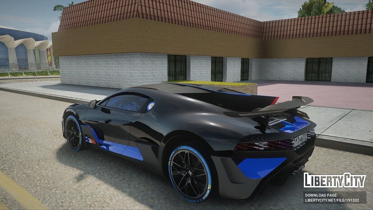 Машина Bugatti Bugatti Divo для GTA San Andreas