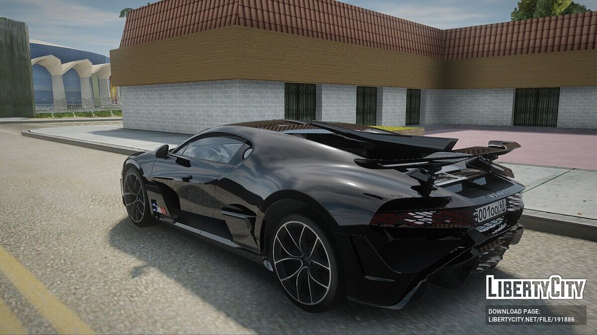 Машина Bugatti Bugatti Divo для GTA San Andreas