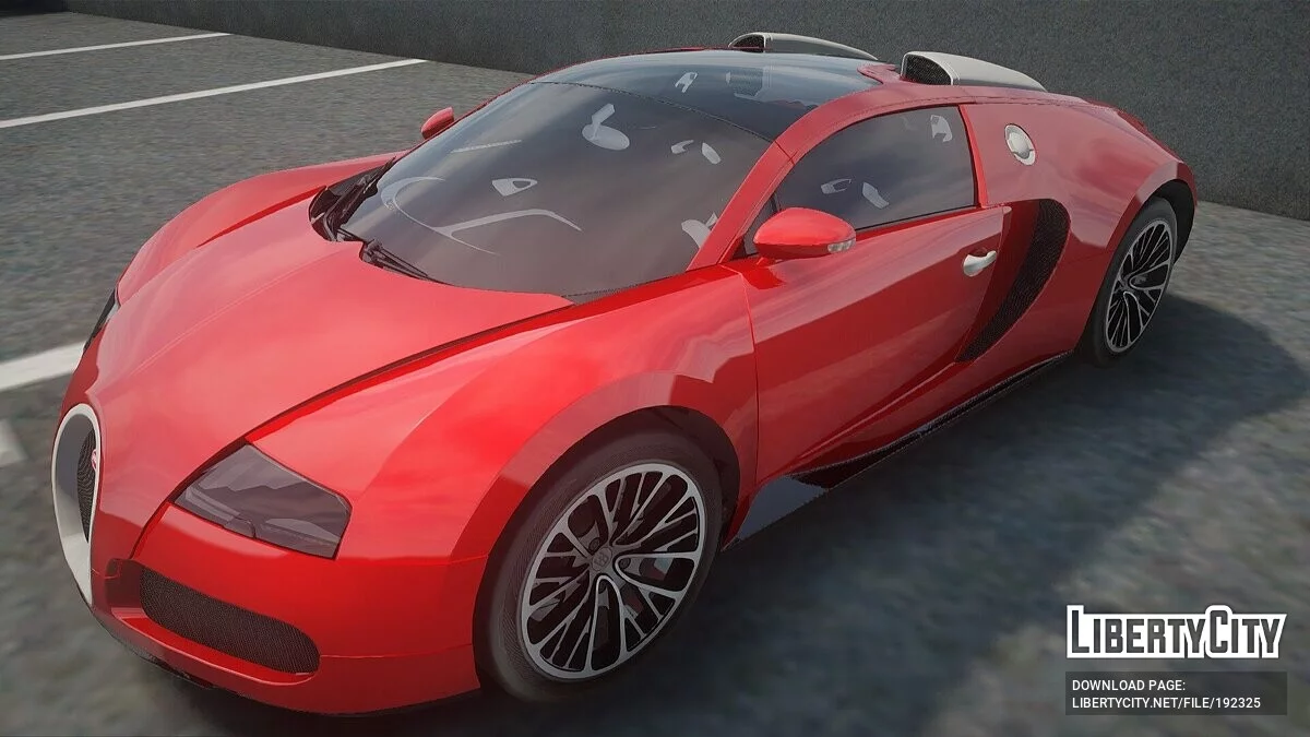 Bugatti Veyron / GTA San Andreas