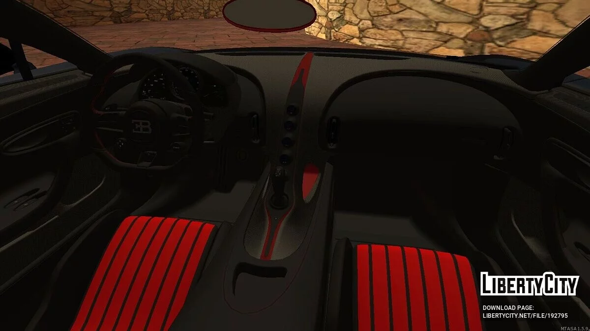 Bugatti Chiron + CCD / GTA San Andreas