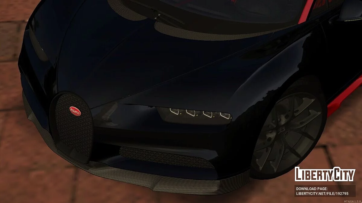 Bugatti Chiron + CCD / GTA San Andreas