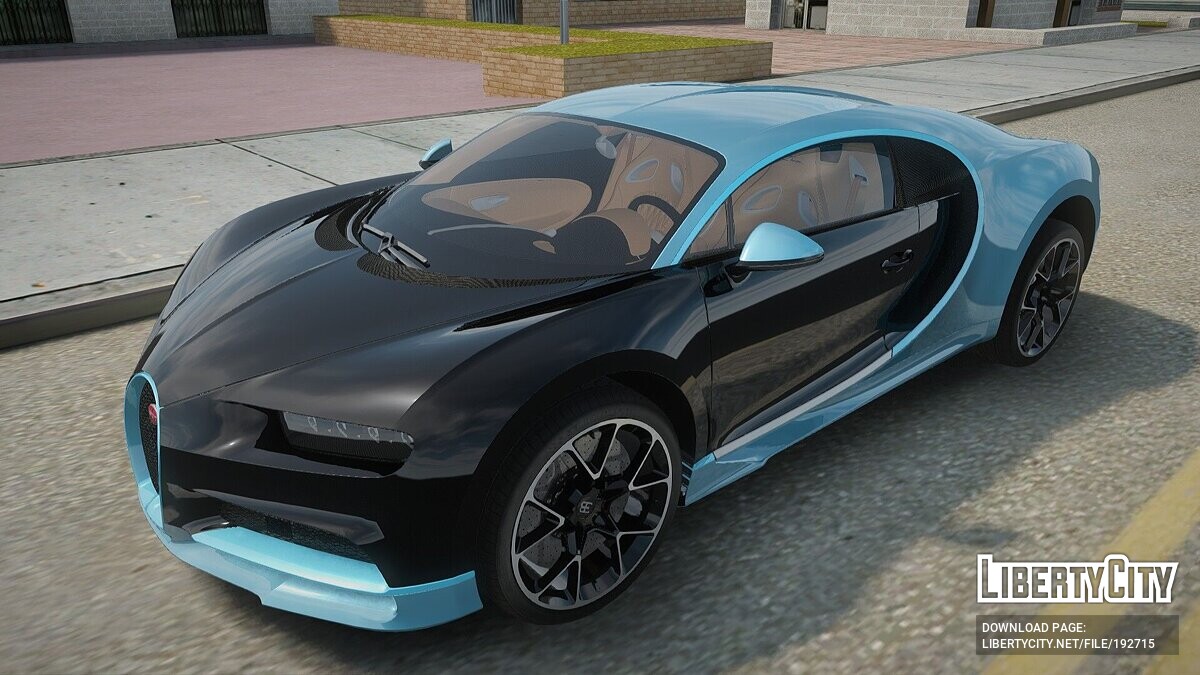 Скачать Bugatti Chiron для GTA San Andreas