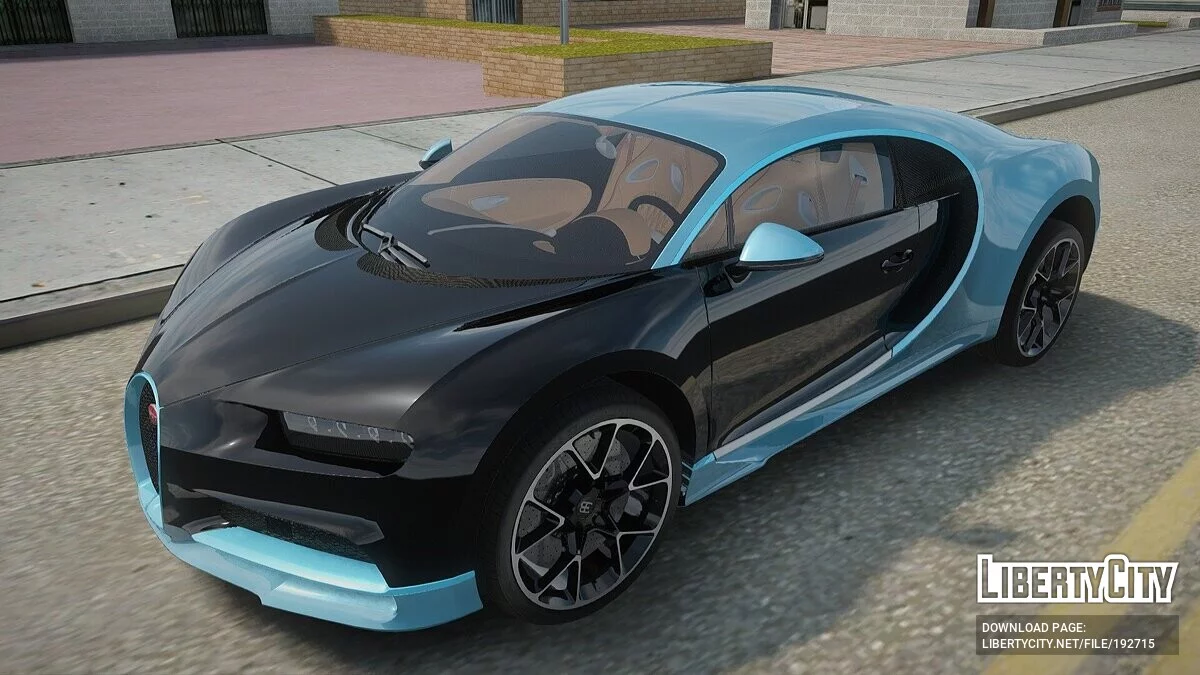 Bugatti Chiron / GTA San Andreas