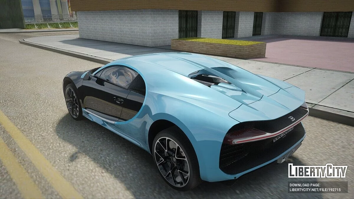 Bugatti Chiron / GTA San Andreas