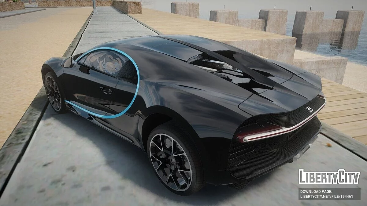 Bugatti Chiron / GTA San Andreas
