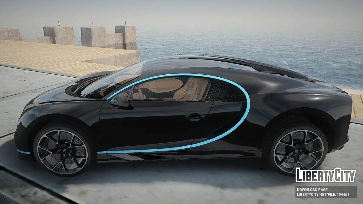 Bugatti Chiron / GTA San Andreas