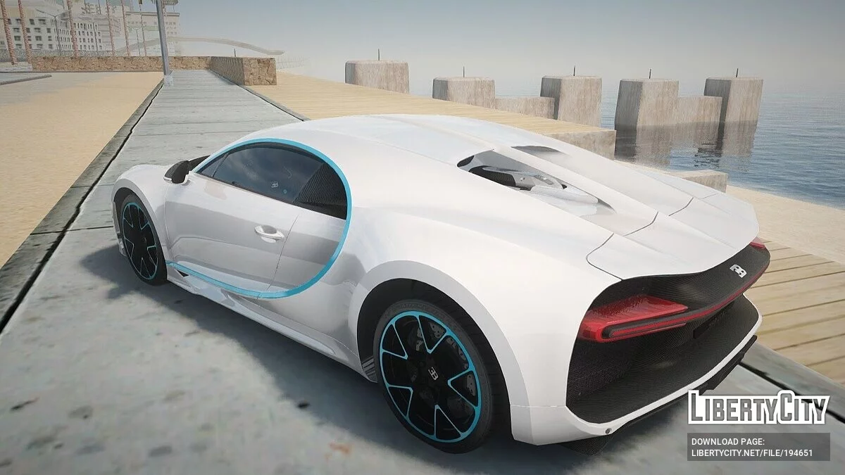 Bugatti Chiron / GTA San Andreas