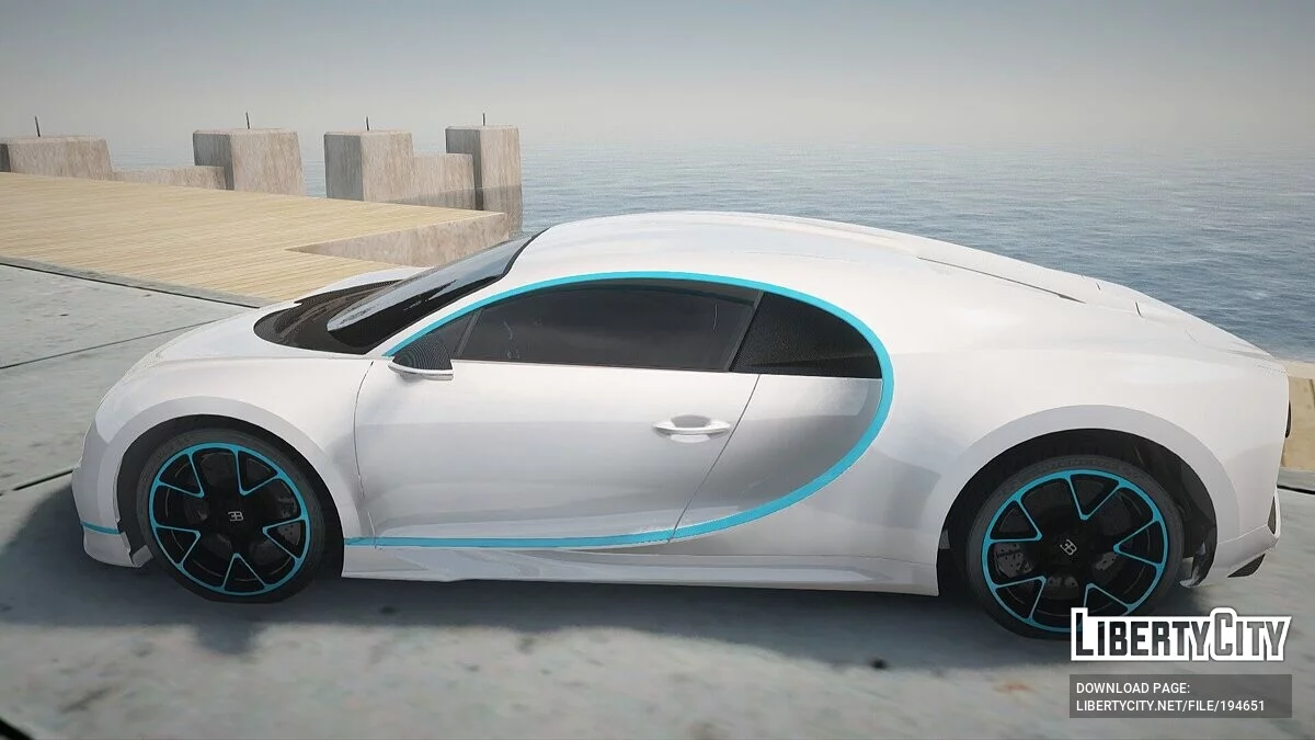 Bugatti Chiron / GTA San Andreas