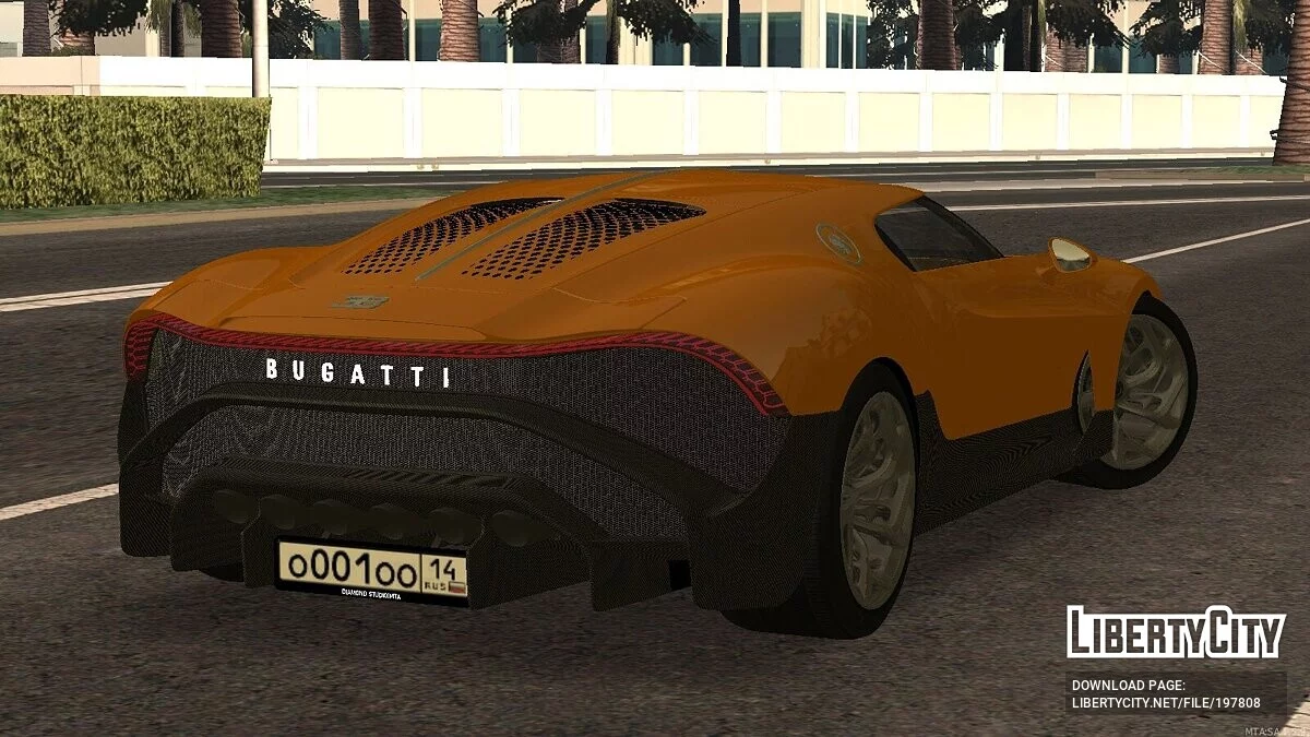 Bugatti La Voiture Noire + CCD / GTA San Andreas