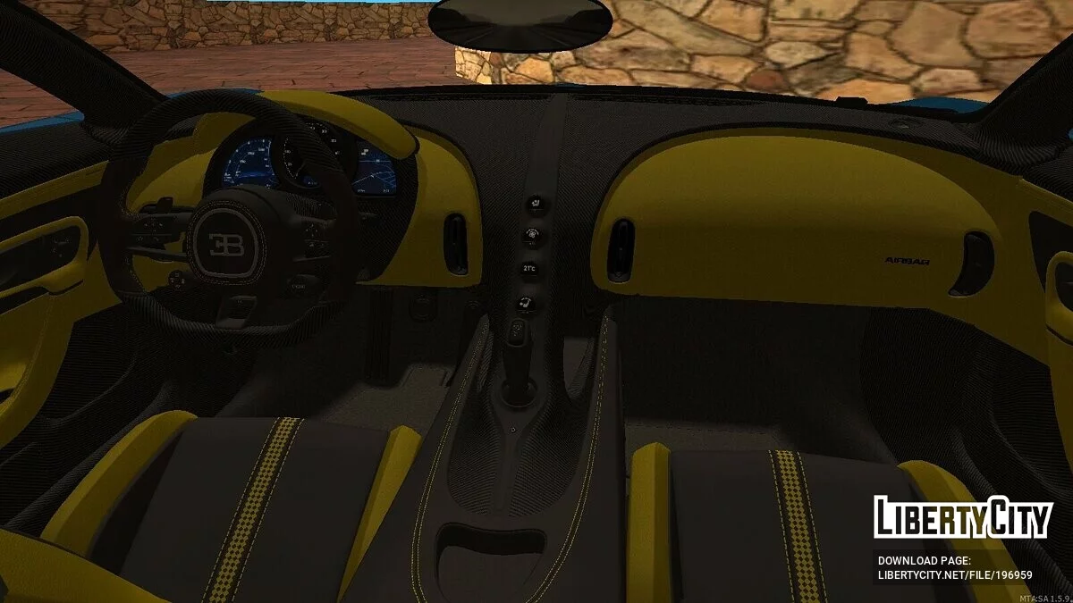 Bugatti Mistral + CCD / GTA San Andreas