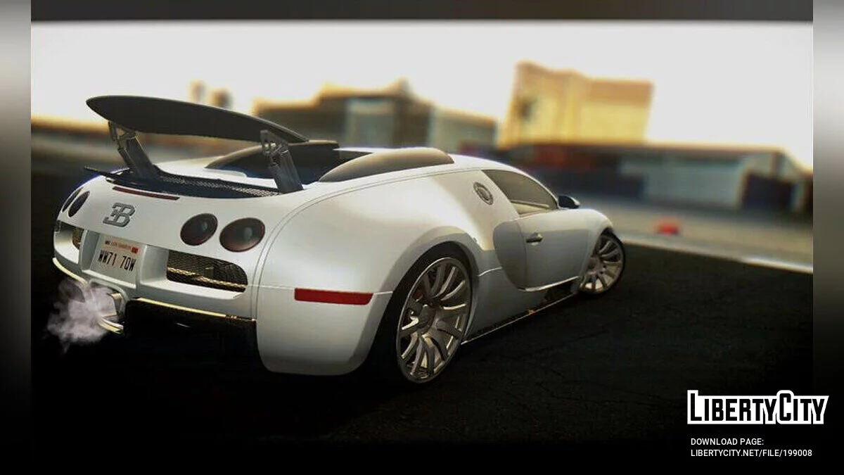 2009 Bugatti Veyron Autovista / GTA San Andreas