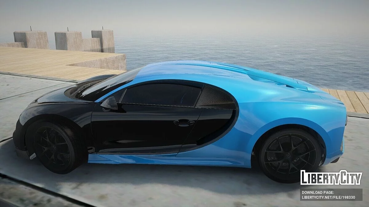 Bugatti Chiron / GTA San Andreas