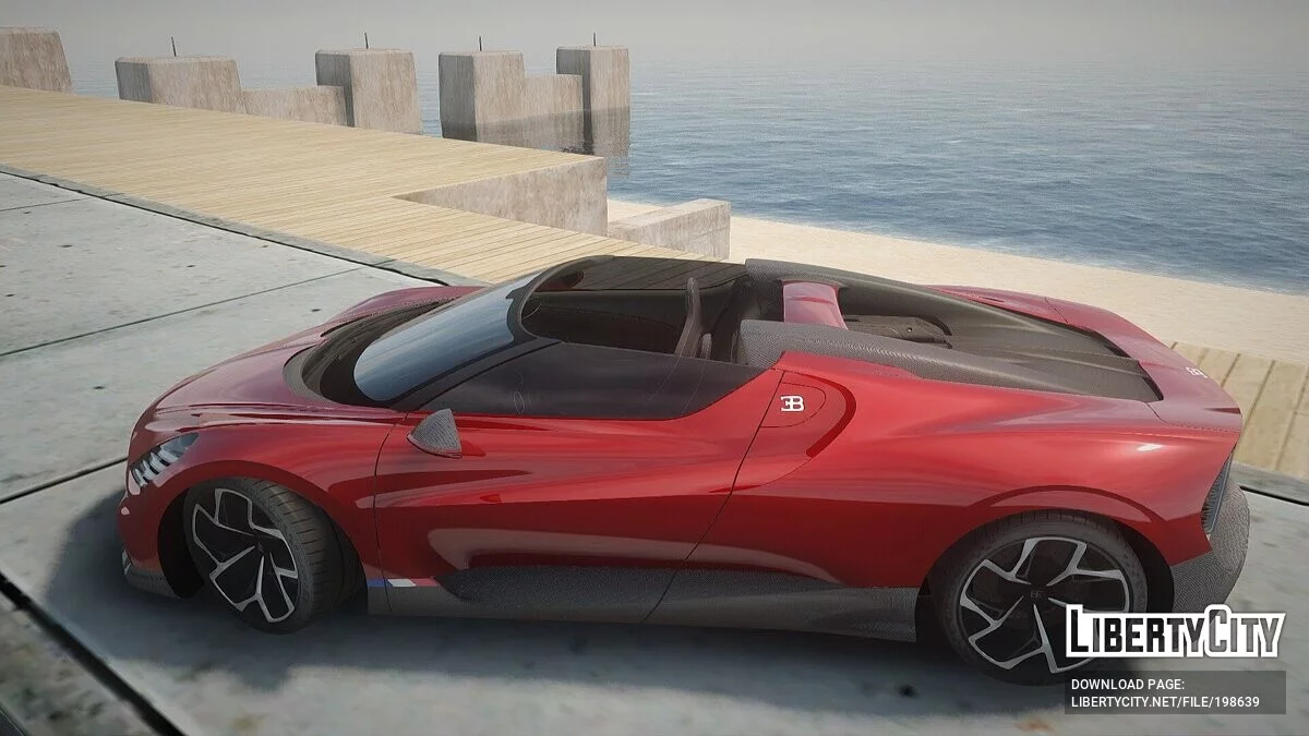 Bugatti Mistral / GTA San Andreas