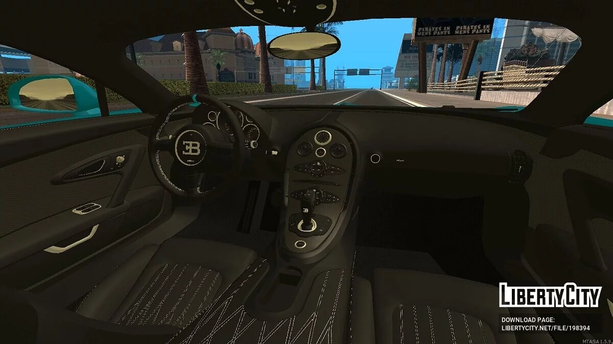 Bugatti Veyron + CCD / GTA San Andreas