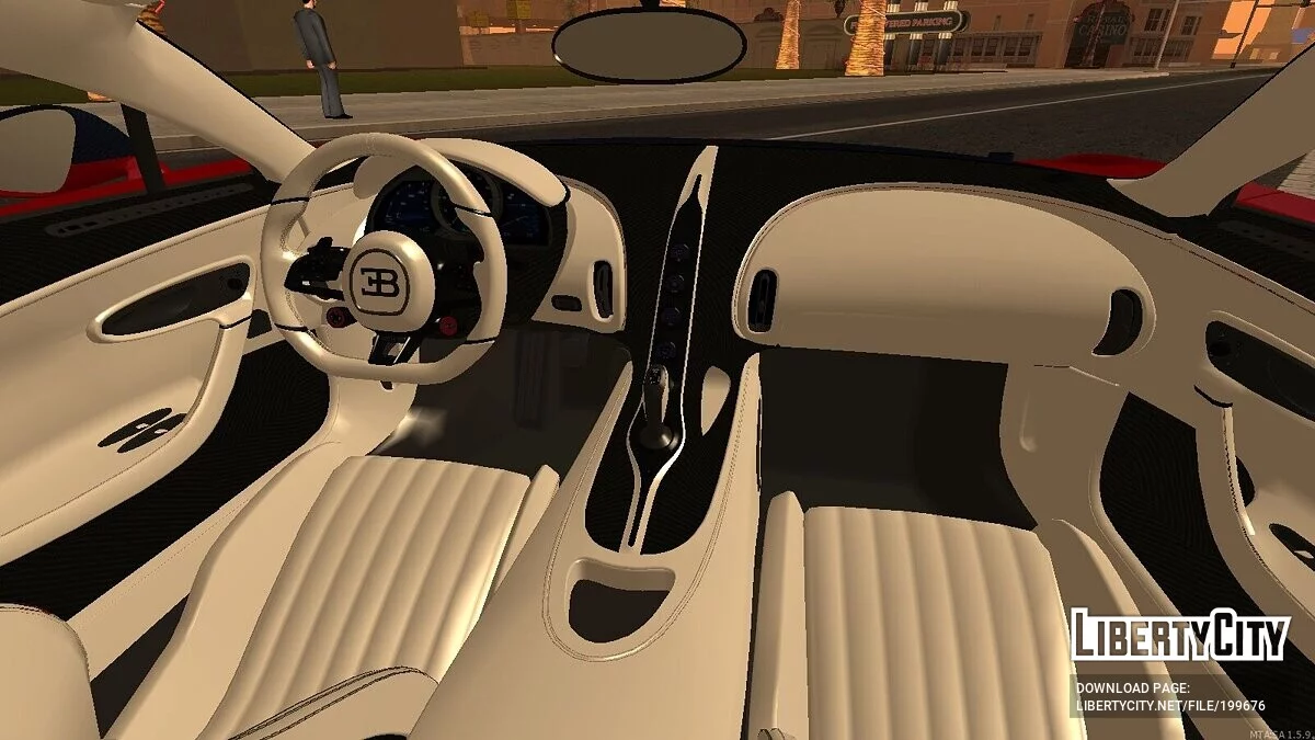 Bugatti Chiron Profilée 2023 + CCD / GTA San Andreas