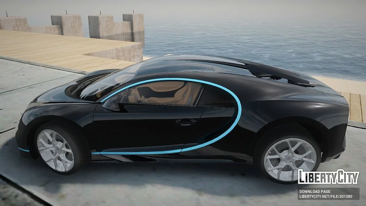 Bugatti Chiron / GTA San Andreas