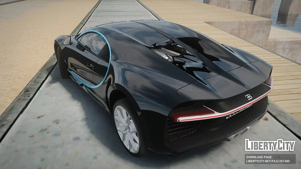 Bugatti Chiron / GTA San Andreas