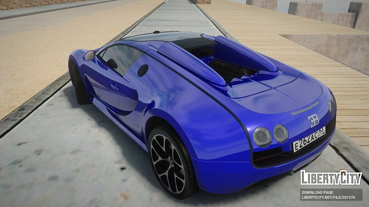 Bugatti Veyron / GTA San Andreas