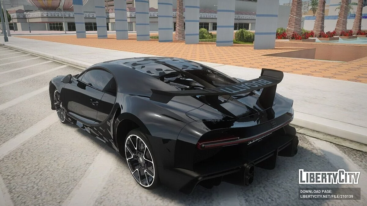 Bugatti Chiron / GTA San Andreas