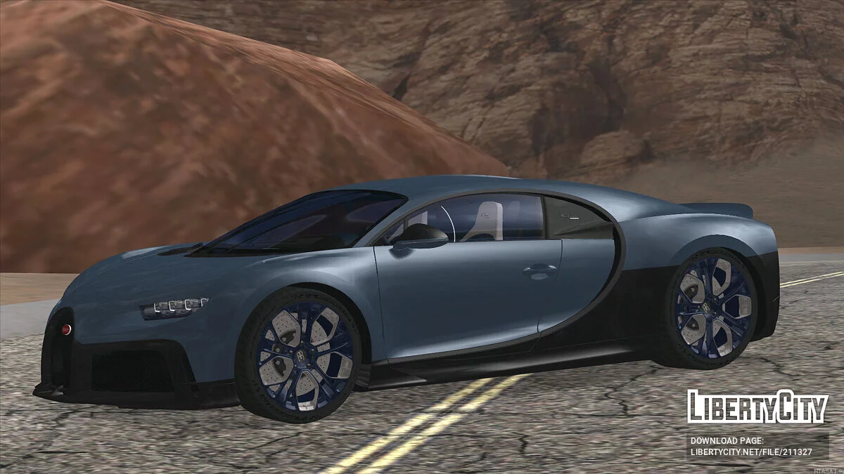 Bugatti Chiron Profilee 22 / GTA San Andreas