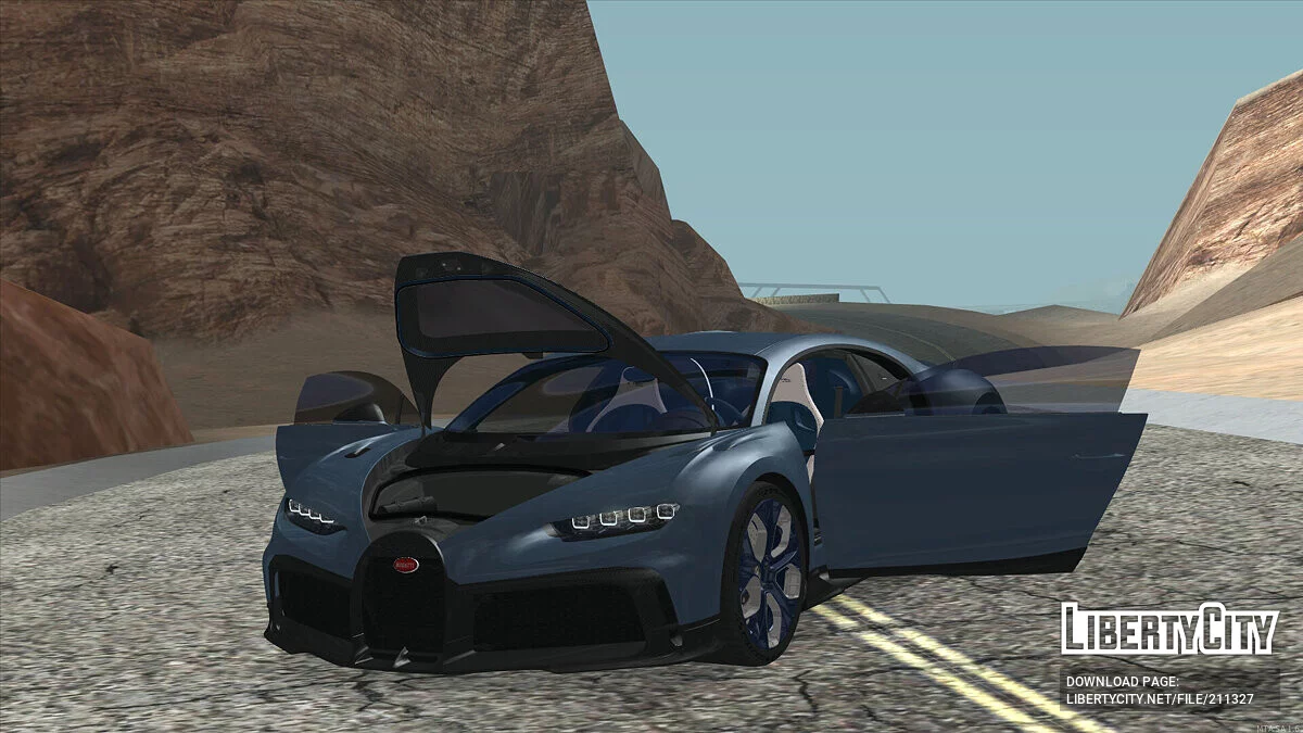 Bugatti Chiron Profilee 22 / GTA San Andreas